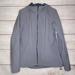 Columbia women’s jacket weather proof, water proof jacket gray/blue